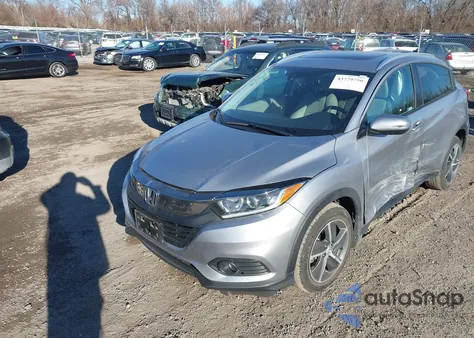 2022 Honda Hr-V Awd Ex-L из США, поврежденный, VIN 3CZRU6H73NM743489